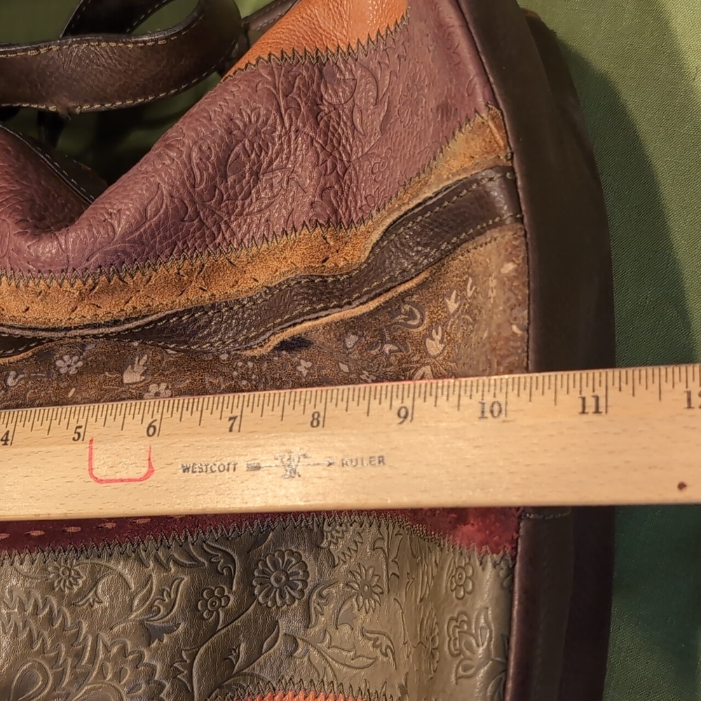 BOHO Inspired Leather Purse - Picture 7 of 9